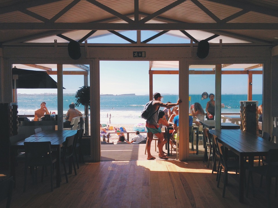 people at restaurant